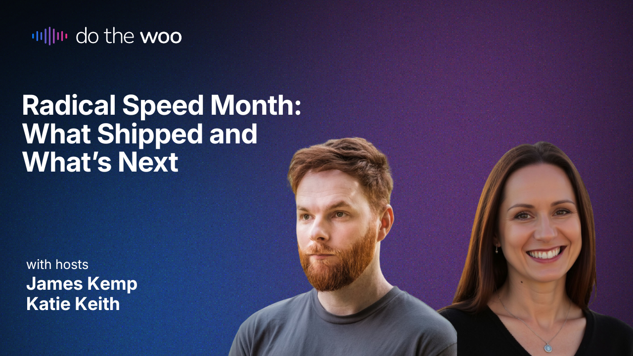 Radical Speed Month: What Shipped and What’s Next